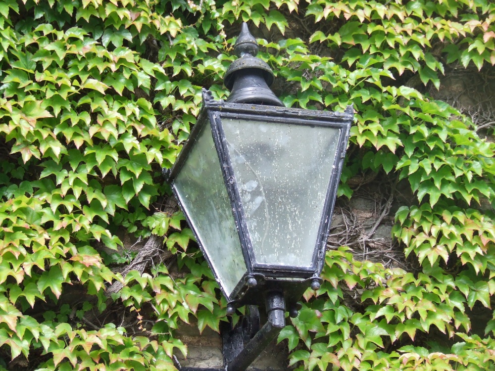 Photograph of Temple Bar Inn, Outside Lamp