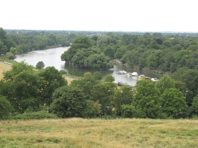 The famous view from Richmond Hill