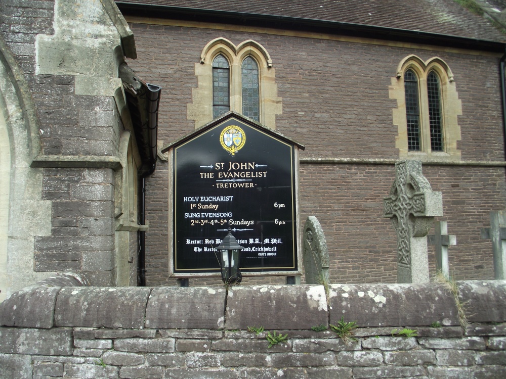 Photograph of St John the Evangelist, Tretower