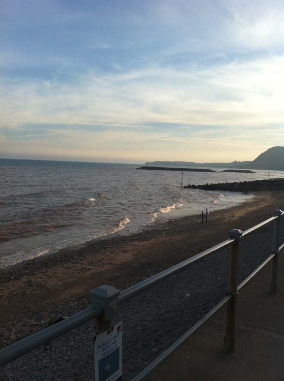 Sidmouth Beach in 2010