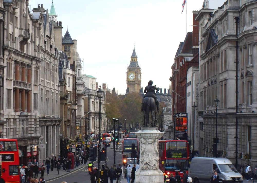 Big Ben from Trafalger Square