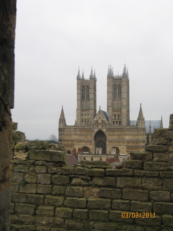 Lincoln Cathedral from Lincoln Castle