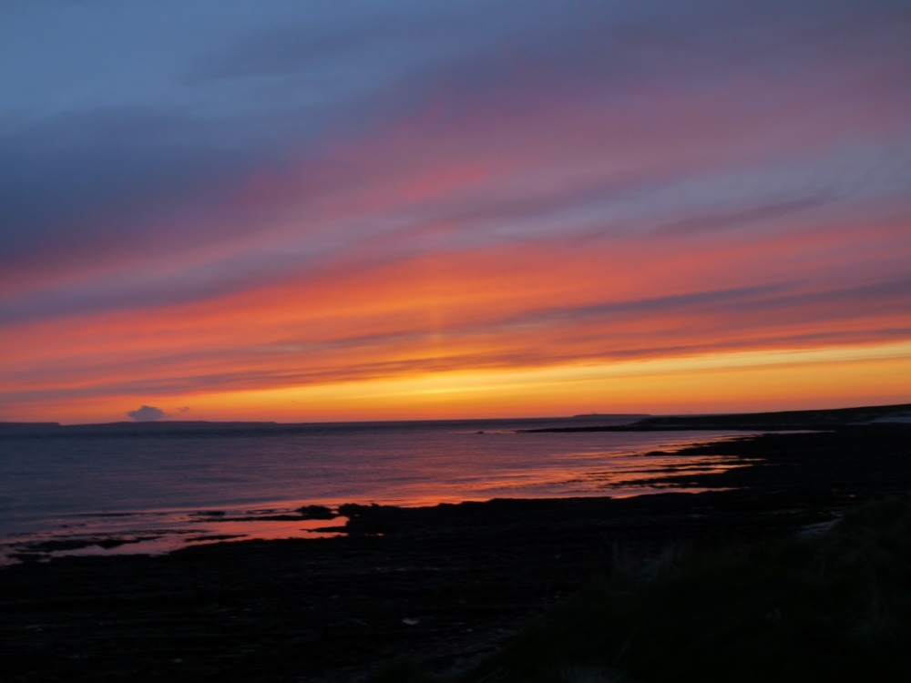 Photograph of John o'Groats sunset