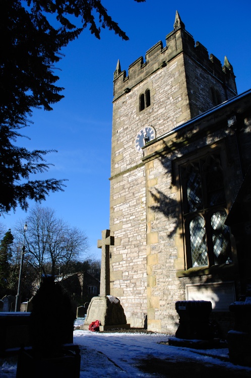 The Church at Ashford in the water