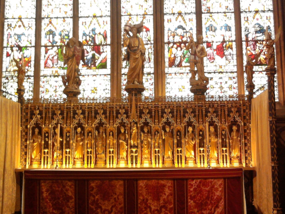 Statues in Ripon Cathedral