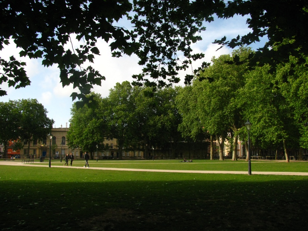 Evening in Queen Square