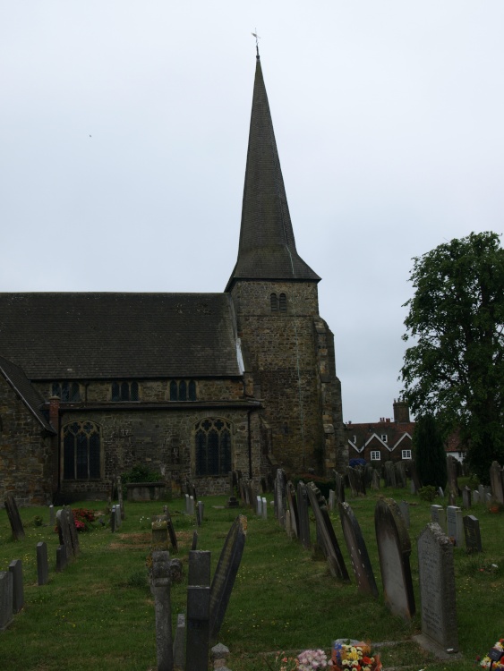 Wadhurst Parish Church from the north