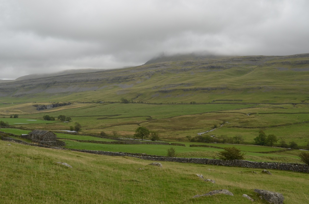 A grey day over Ingleborough