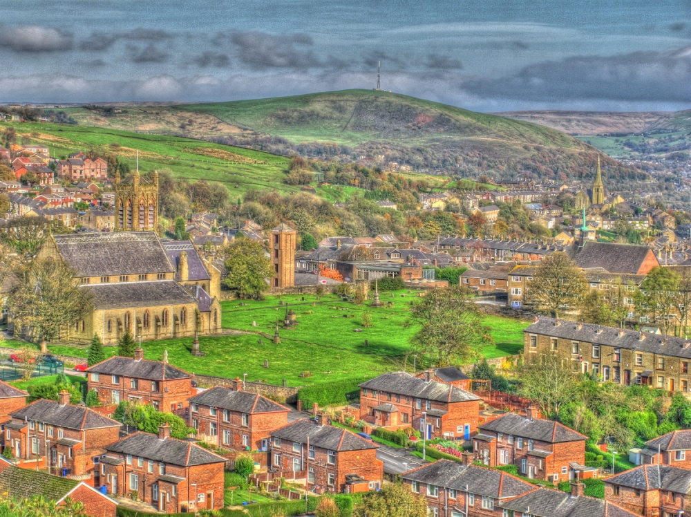 View Over Mossley