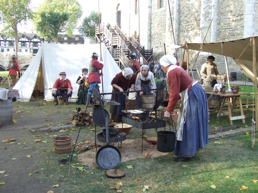 Open air cook house