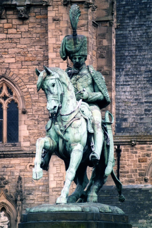 Statue in the Market Square, Durham City