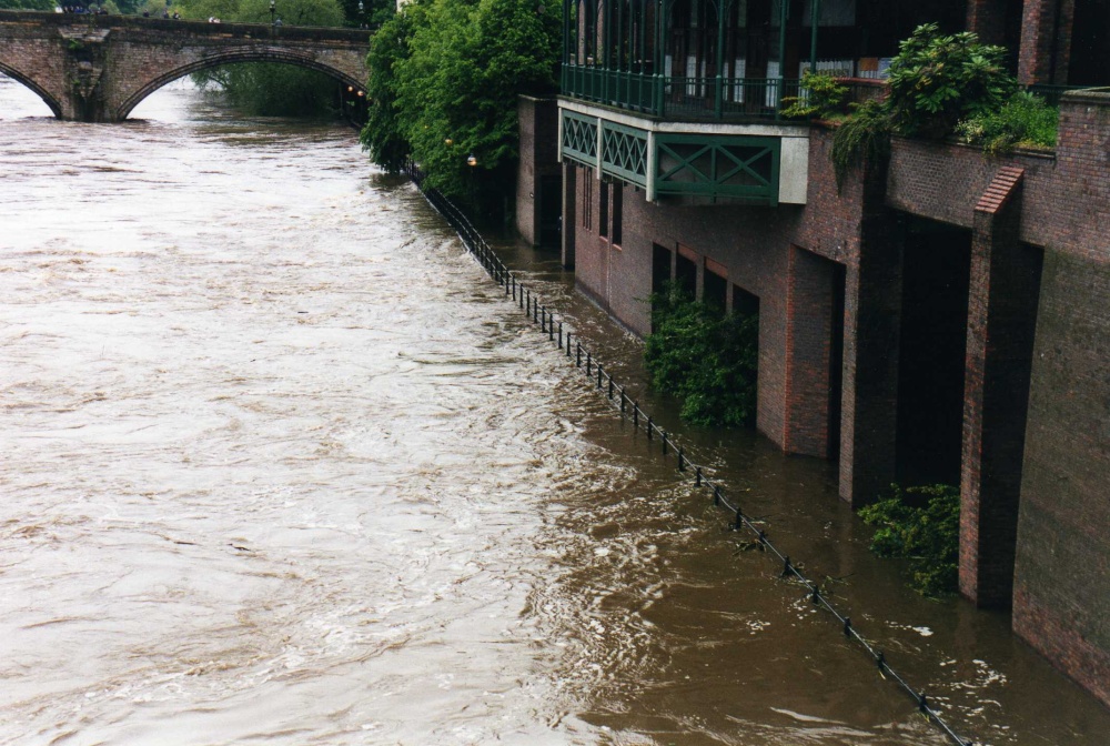 Durham City Flooded