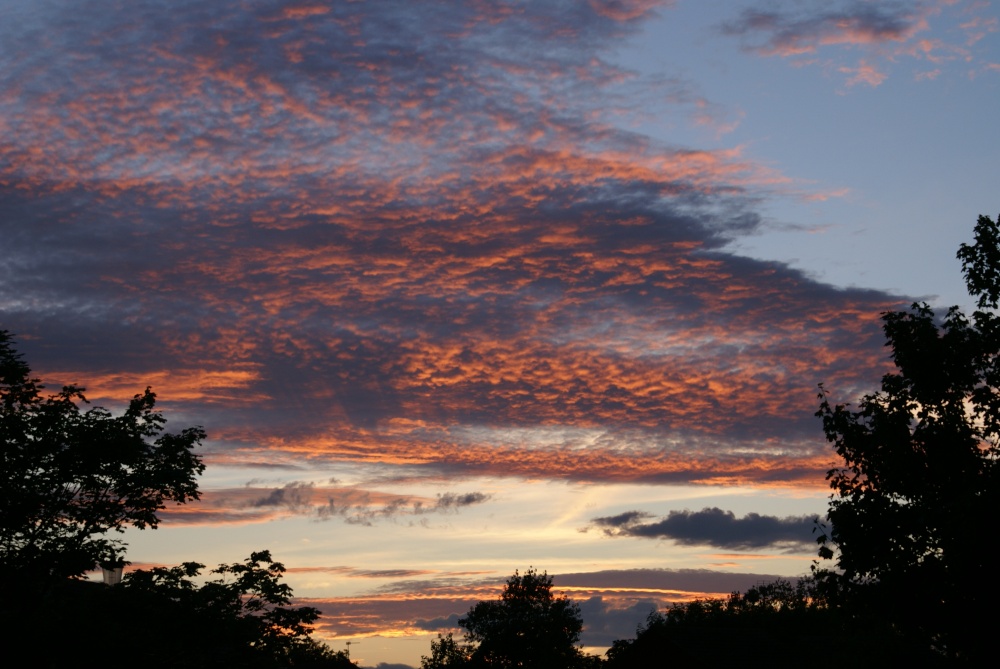 Sunset over Spennymoor