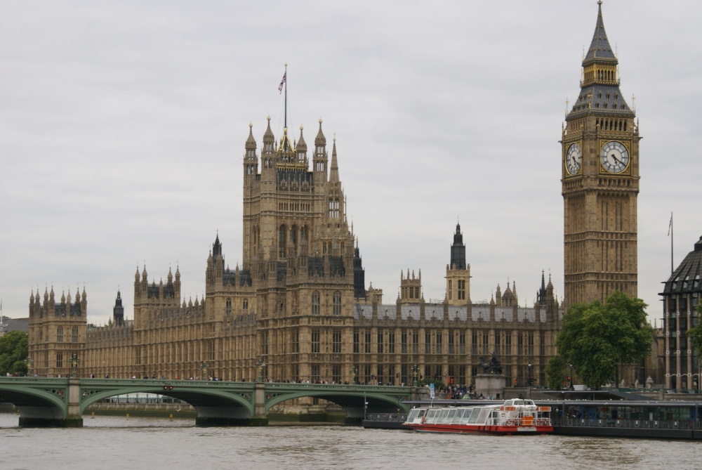 Houses of Parliament from the river