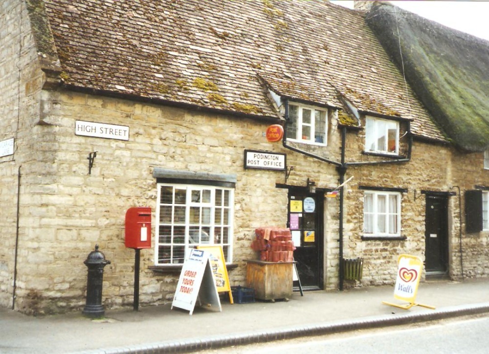 PODINGTON POST OFFICE, LONG GONE