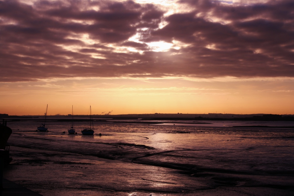 Sunrise In Hoo Marina