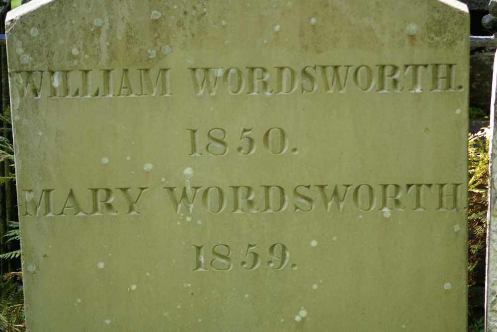 William Wordsworth's gravestone