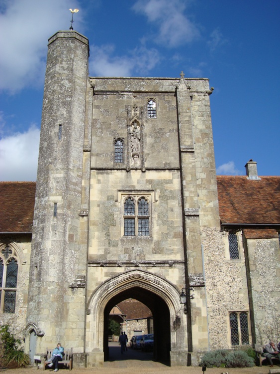 Entrance to St. Cross Hospital