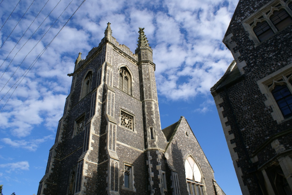 Church on seafront