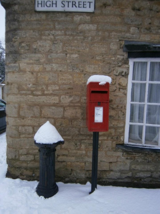 Podington Snow scene