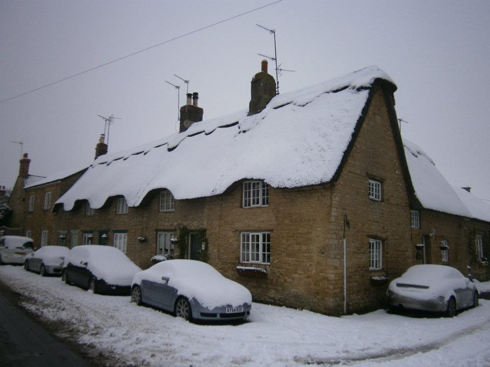 Podington Snow scene