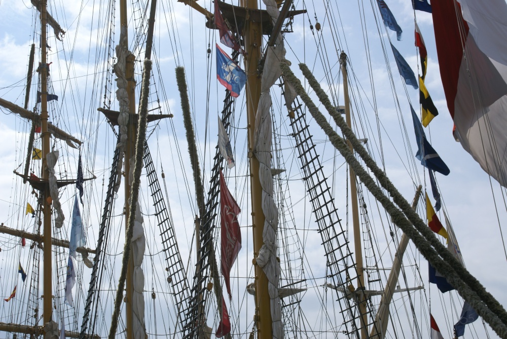 Flag day at Hartlepool