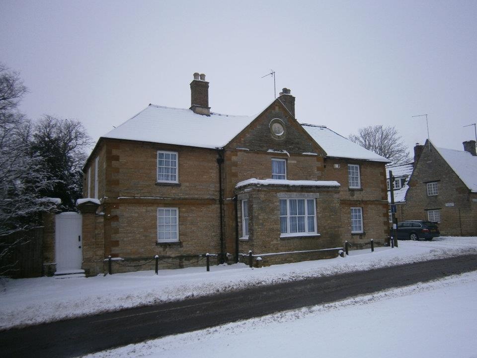 Podington winter view