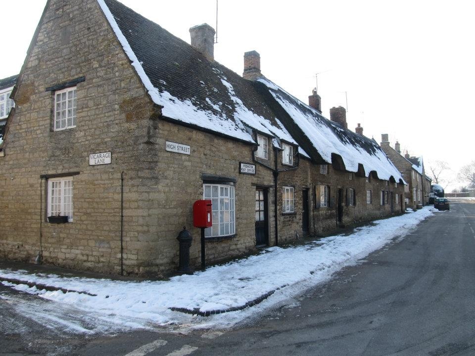 Podington Snow scene