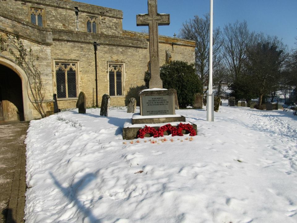 Podington Snow scene