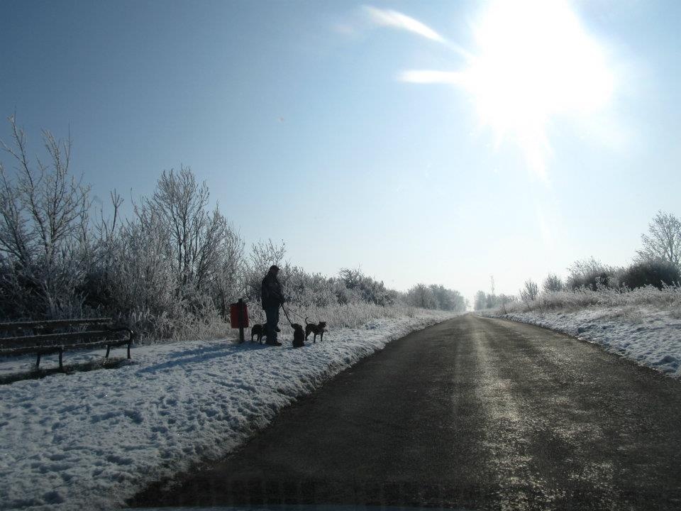 Irchester winter view