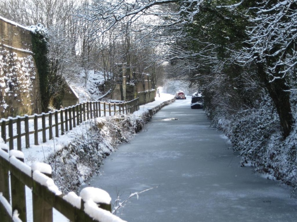 Photograph of Alberts Dock from Dog Kennel Bridge, Kiveton Park