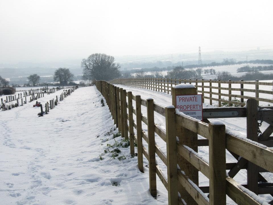 Irthlingborough snow scene