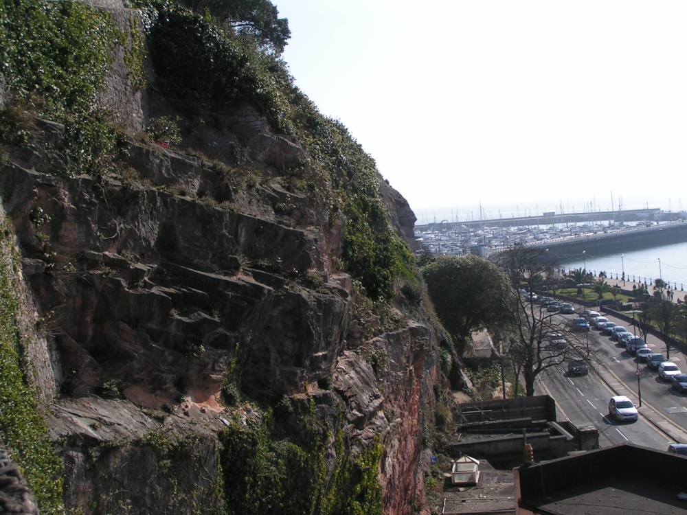 Torquay Devon Rock walk