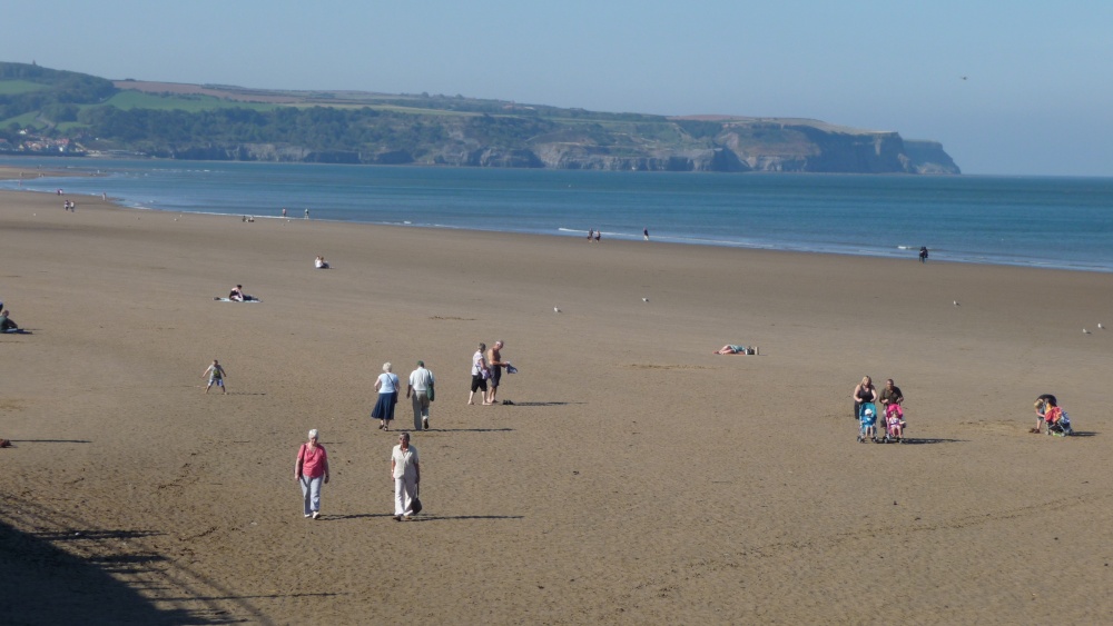 Whitby Beach Scene