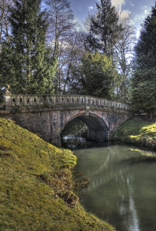 Bridge at Colesbourne Park