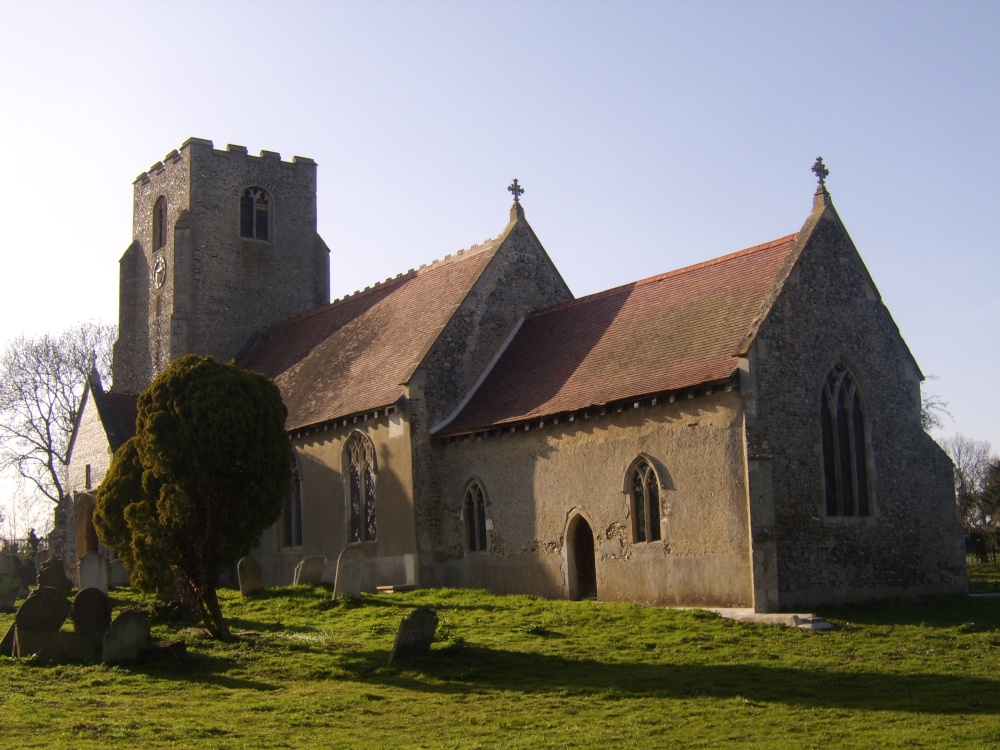 Photograph of Hackford Church