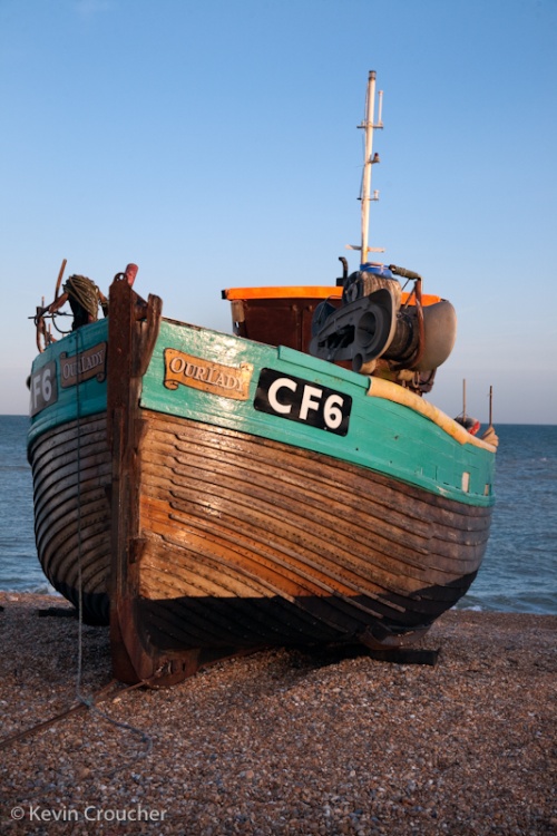 Fishing boat on the beach