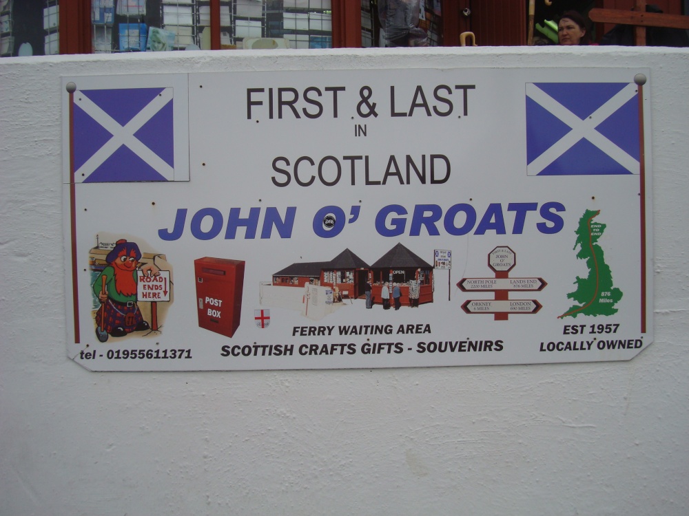 First and Last in Scotland