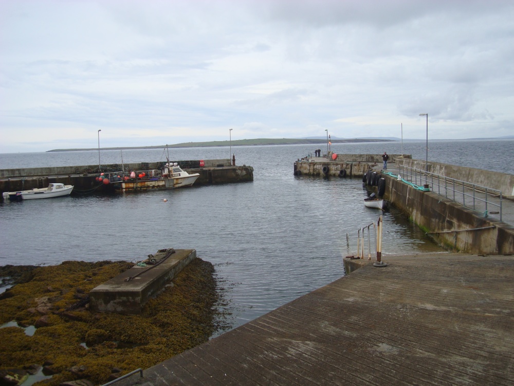Photograph of John o'Groats harbour