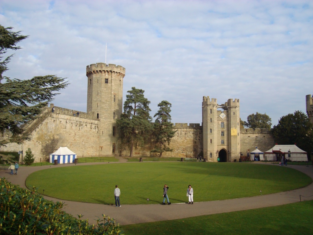 Warwick Castle, Courtyard