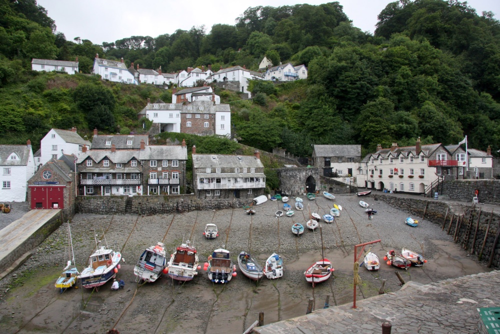 Clovelly Harbour, Devon