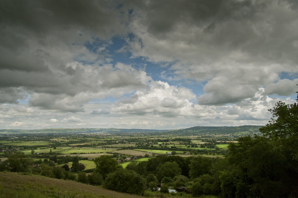 Lowering Skies: Churchdown, Gloucestershire