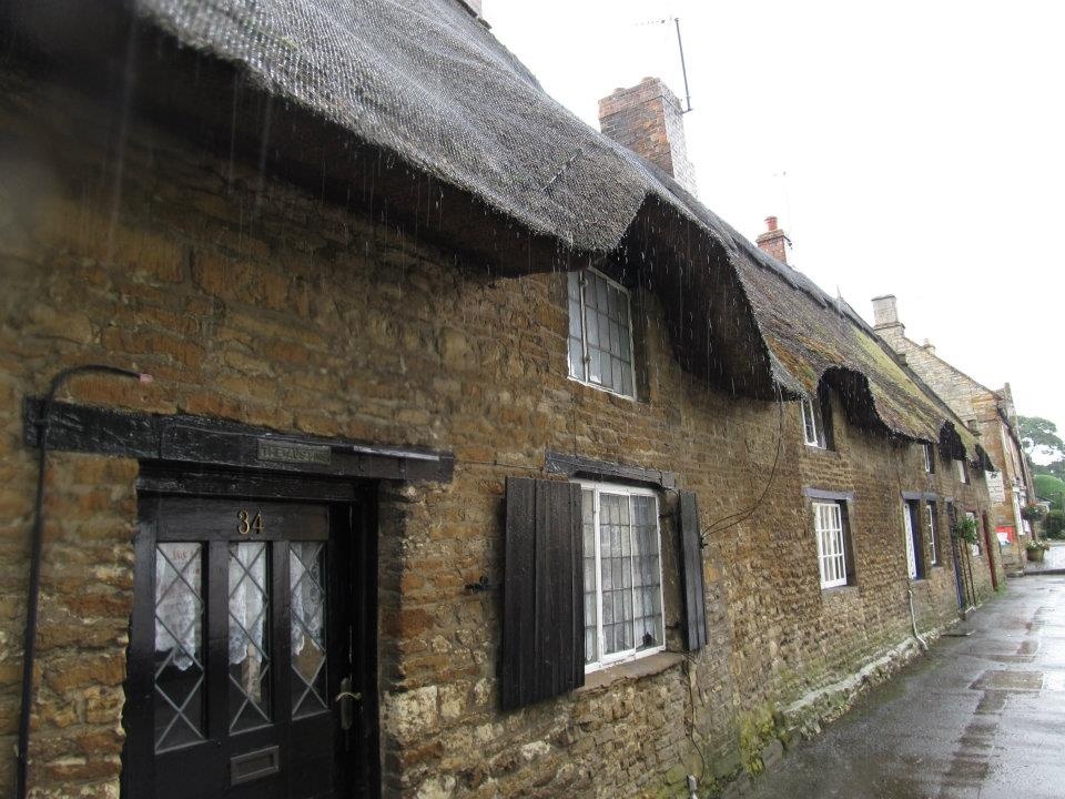 Podington on a wet day