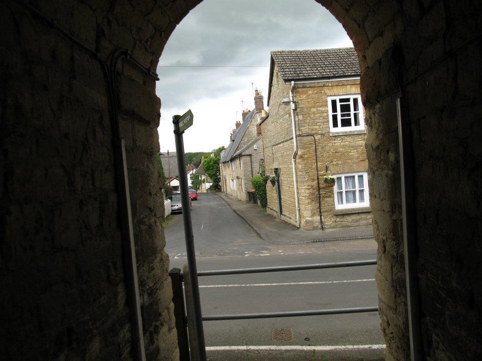 Podington on a wet day