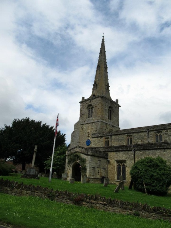 Podington on a wet day