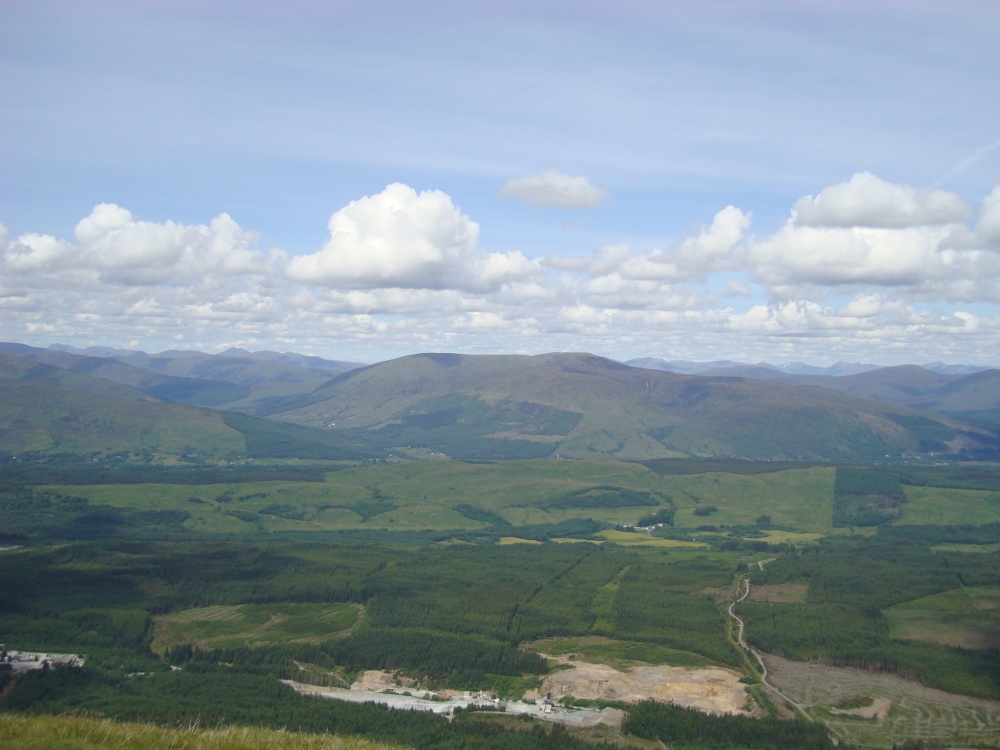 Lochaber from Sgurr Finnisg-aig