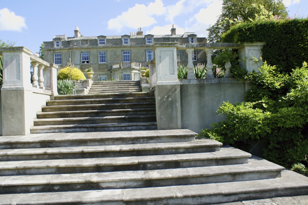 Photograph of Steps leading to Boveridge Park House