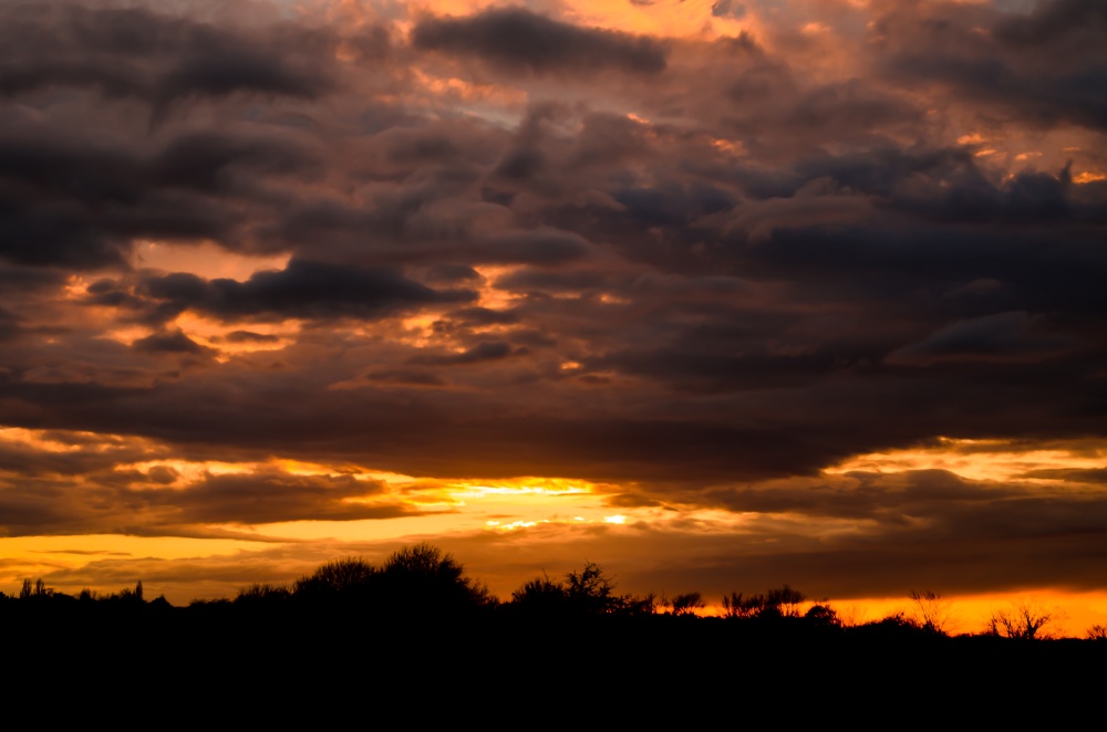 Photograph of Dramatic sunset