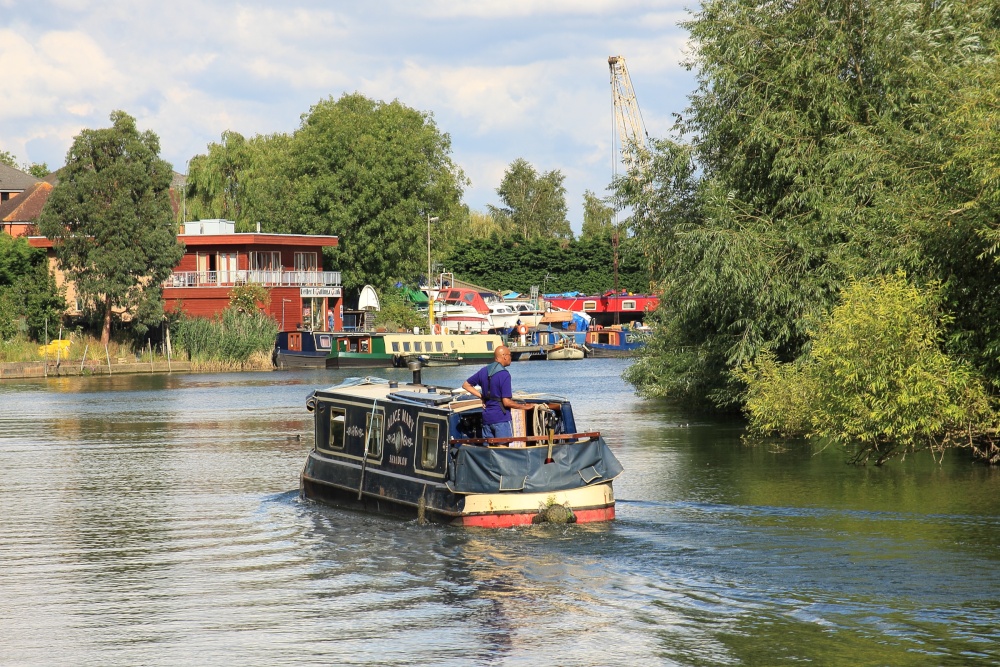 The Thames from View Island, Caversham