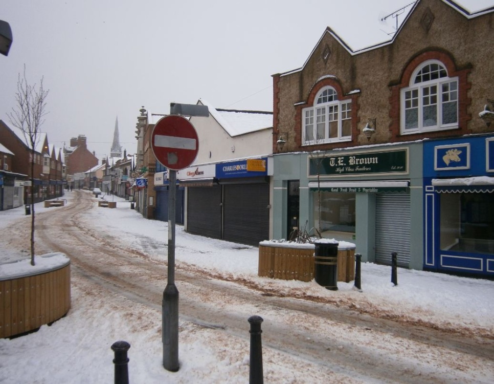 Rushden Winter view